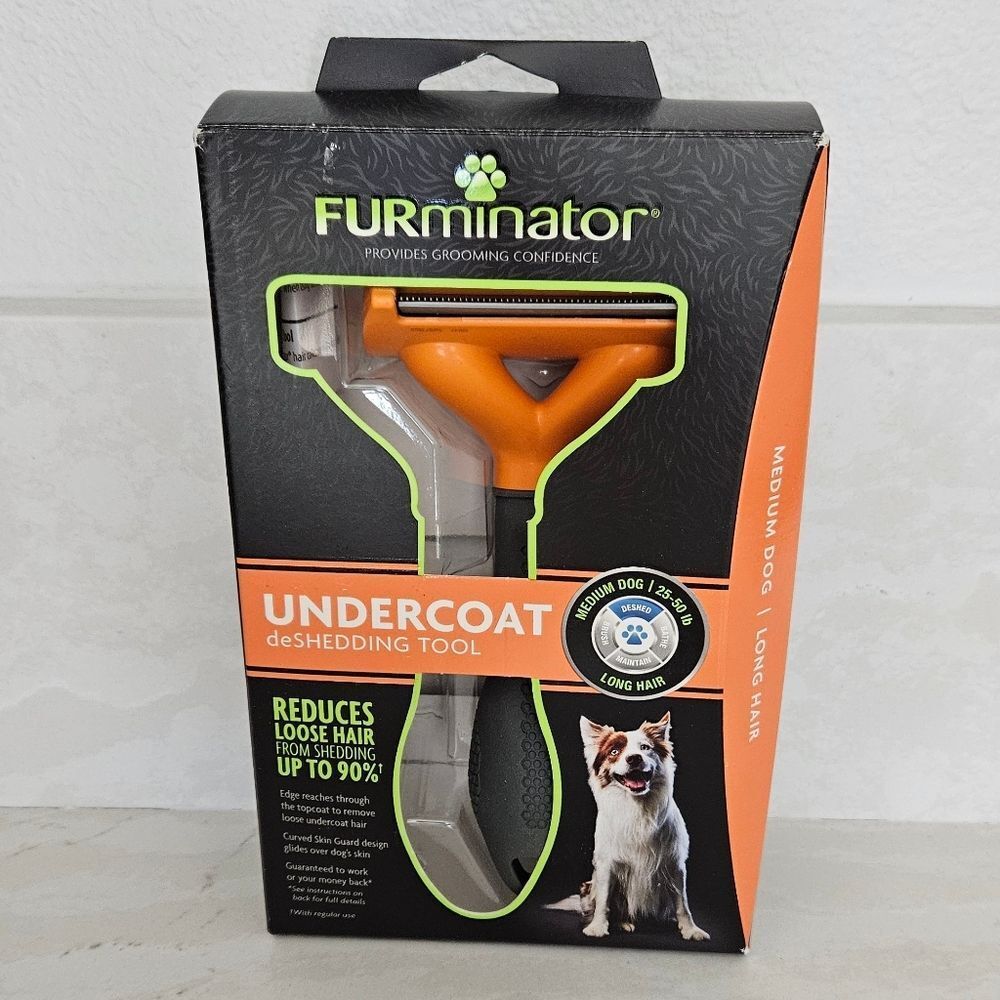 FURminator Orange Undercoat deShedding Tool